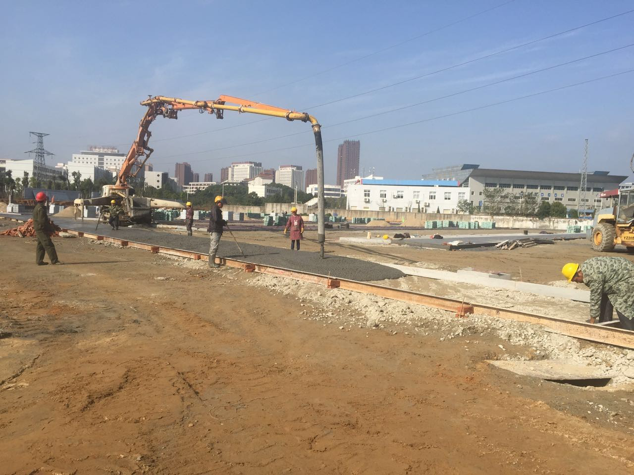 松鶴路停車場(chǎng)項(xiàng)目進(jìn)入全力沖刺階段