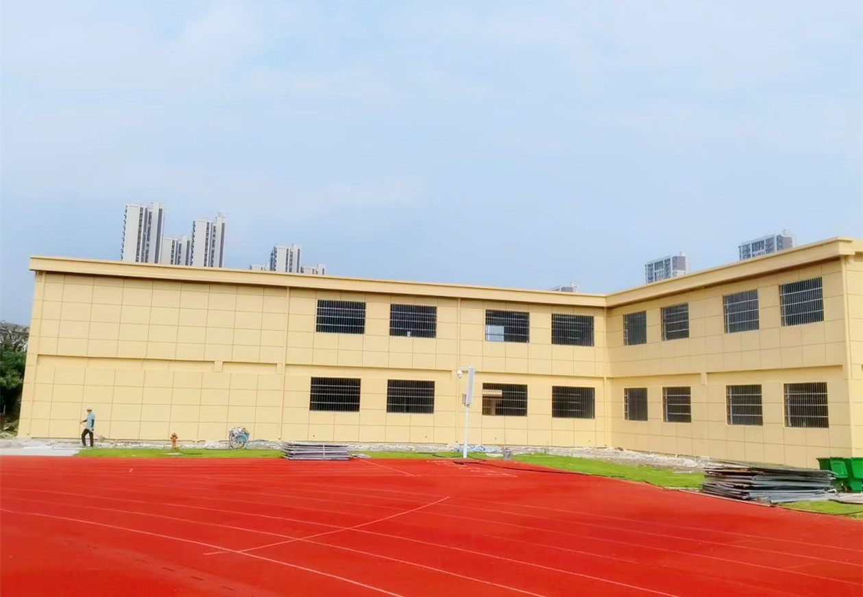 昌北二小青嵐校區(qū)過渡用房二期項目完成建設！交付在即